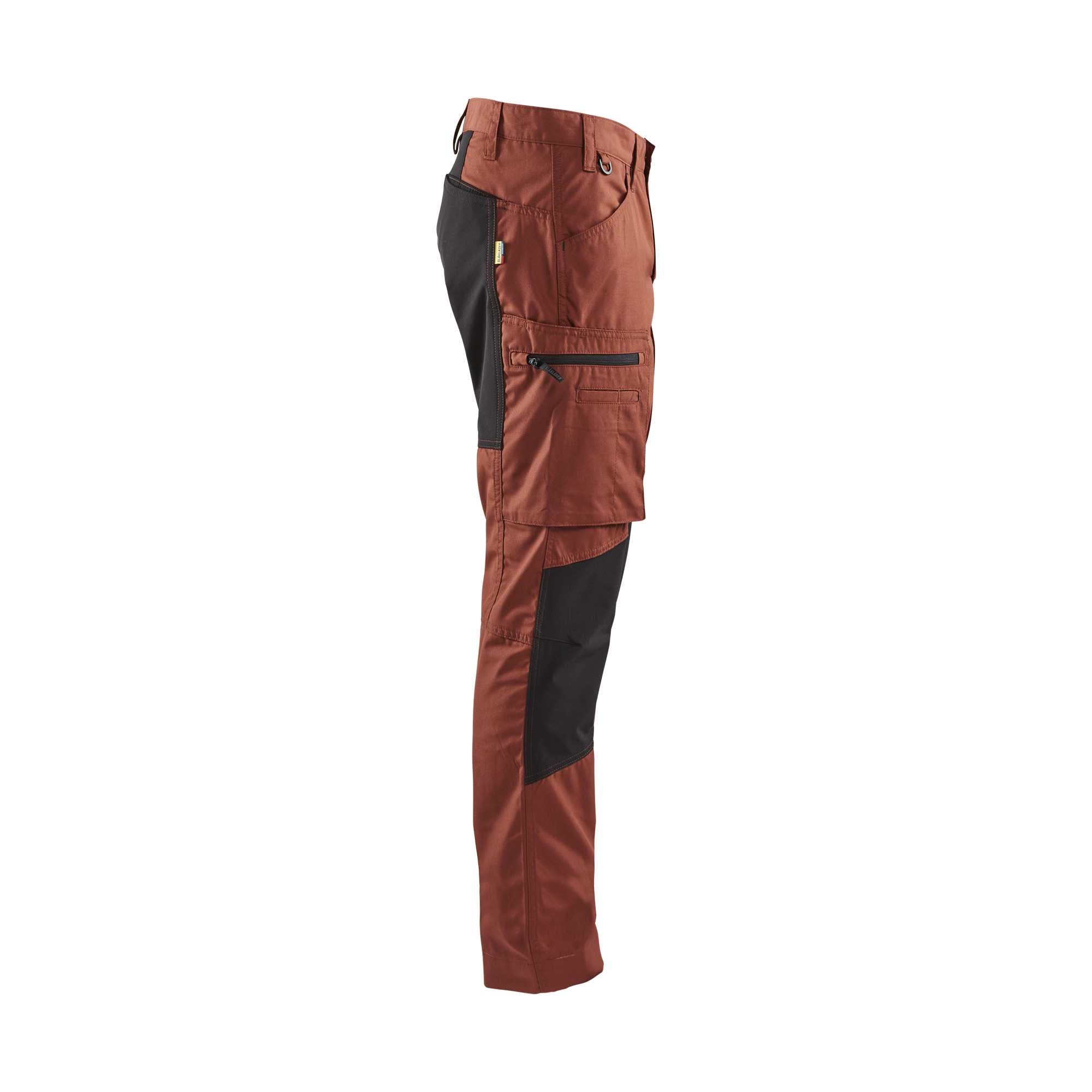 BLAKLADER 14591845 Service Trousers with Stretch Work Trousers Men - stretch panels